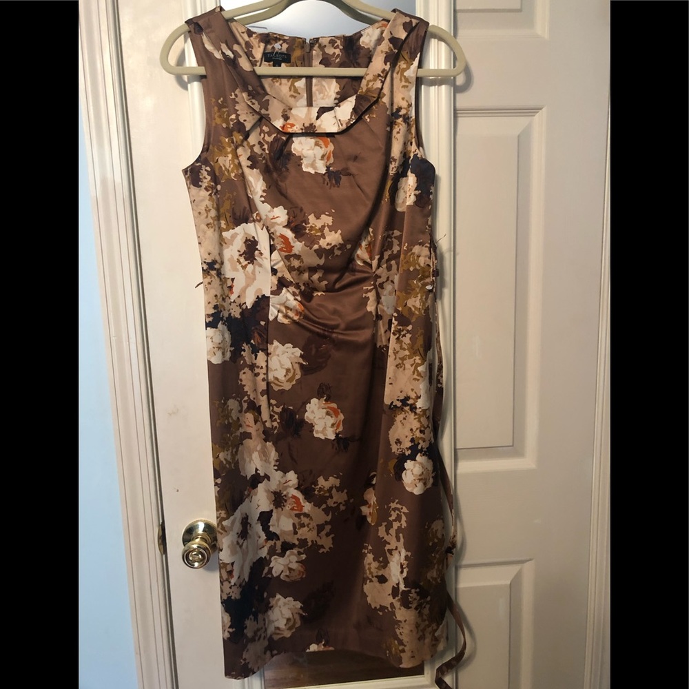 Talbots Floral Cocktail Dress
